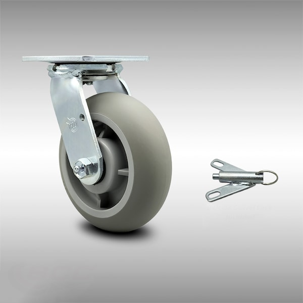 Cambro Meal Delivery Cart Replacement Caster - Swivel with Bolt on Swivel Lock